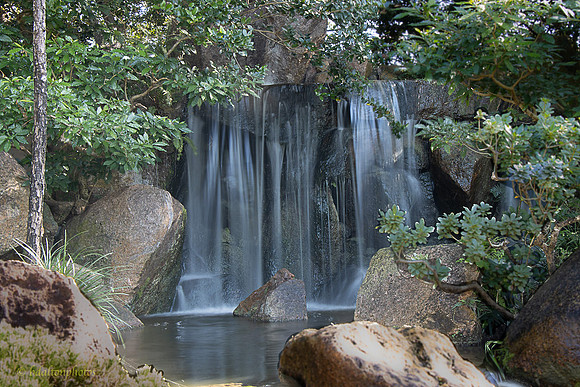 Morikami Gardens Waterfall - Delray Beach Florida